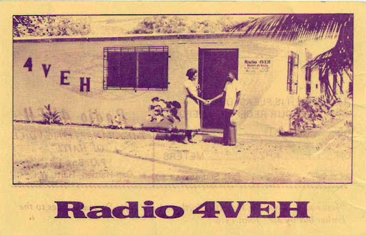 A landscape view representing northern Haiti, where 4VEH broadcasts daily.